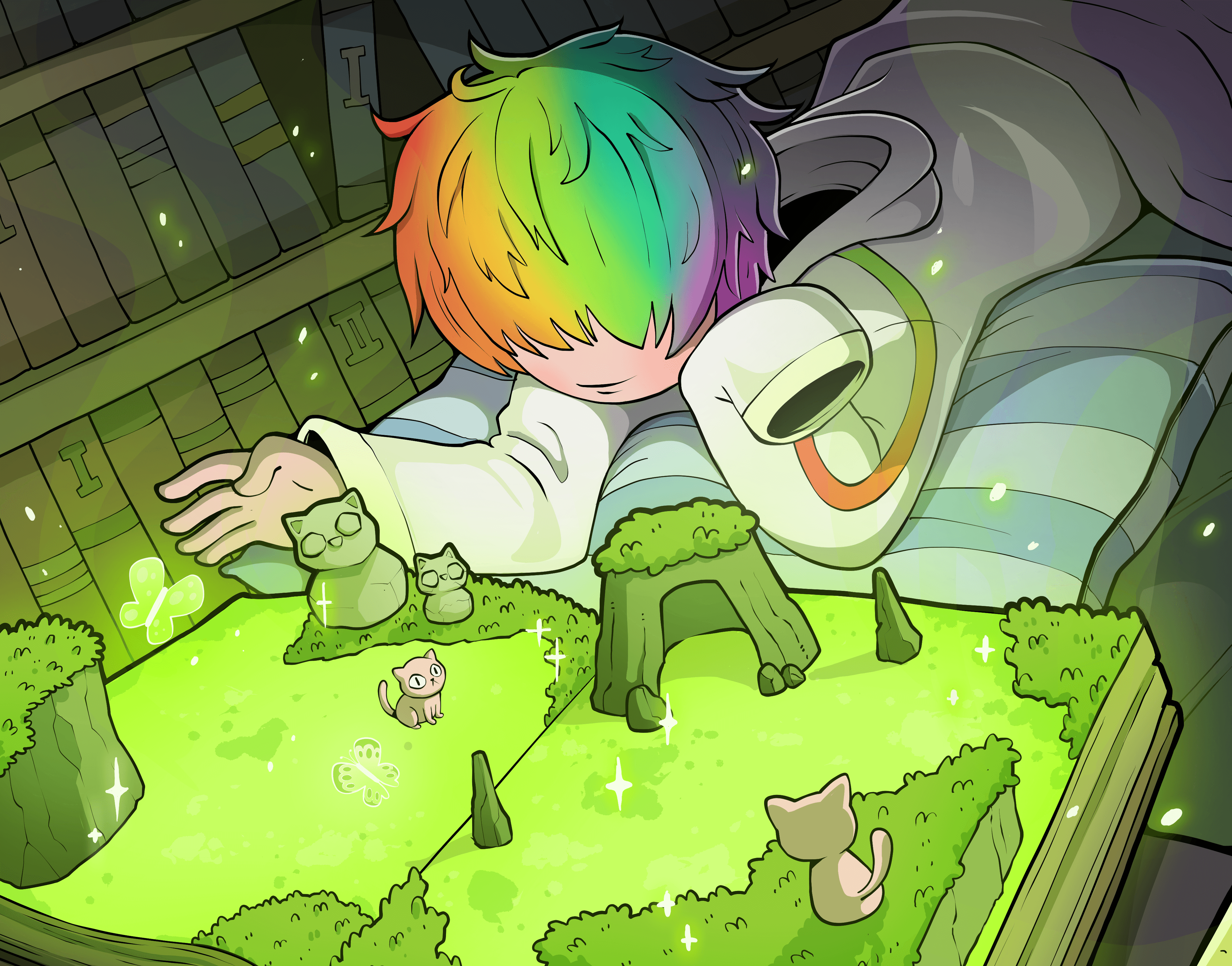 Felysian magic illustration