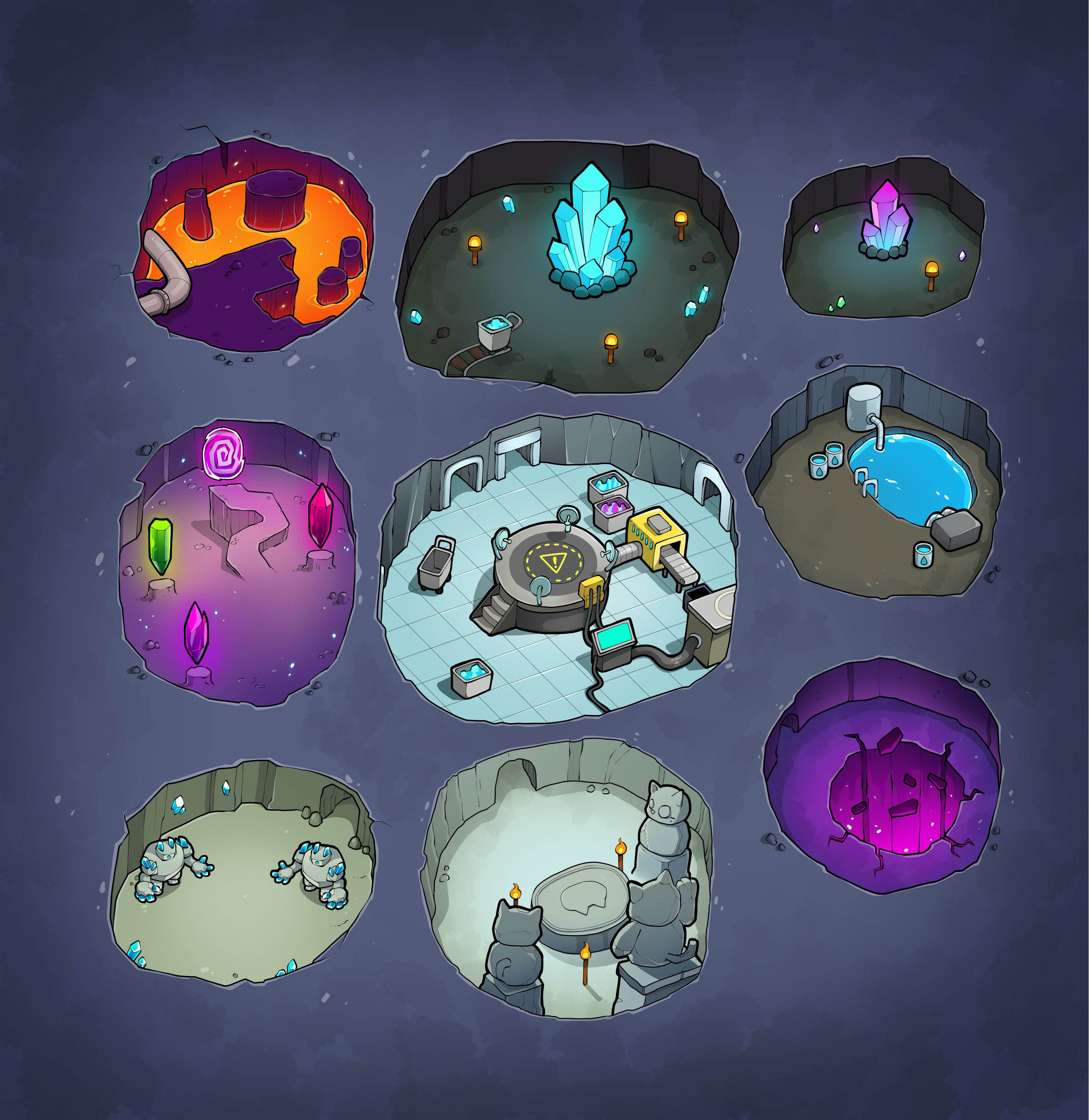 Mine Map