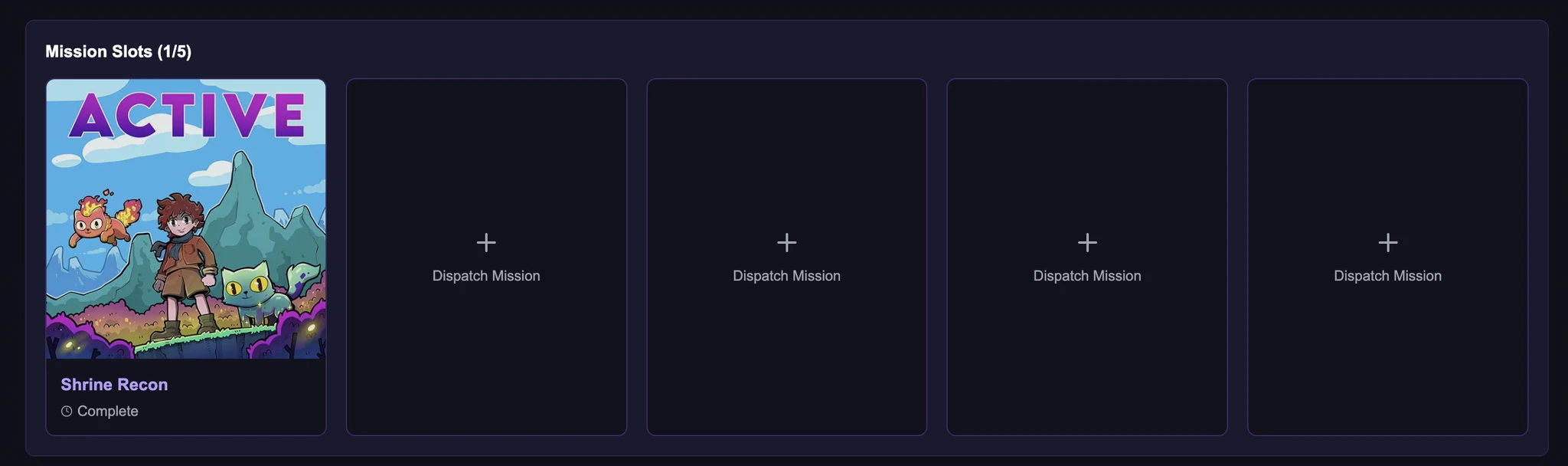 Mission Slots