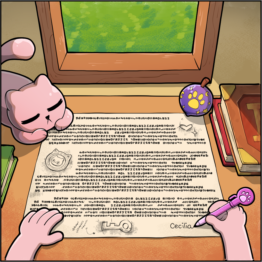 Felysian magic illustration